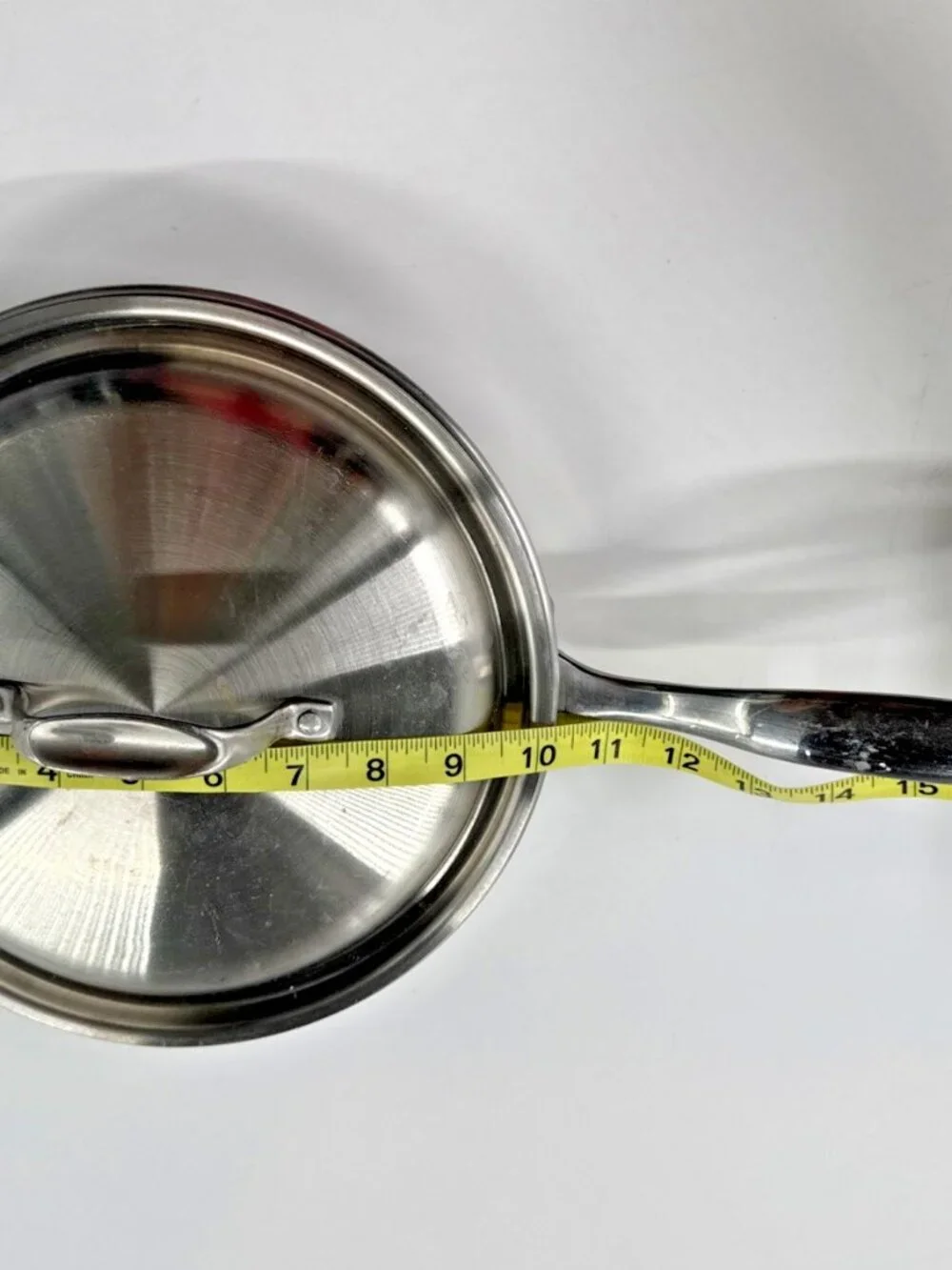 Revere Ware 10 inch Frying Pan Skillet SX Copper Bottom Stainless Steel Heavy